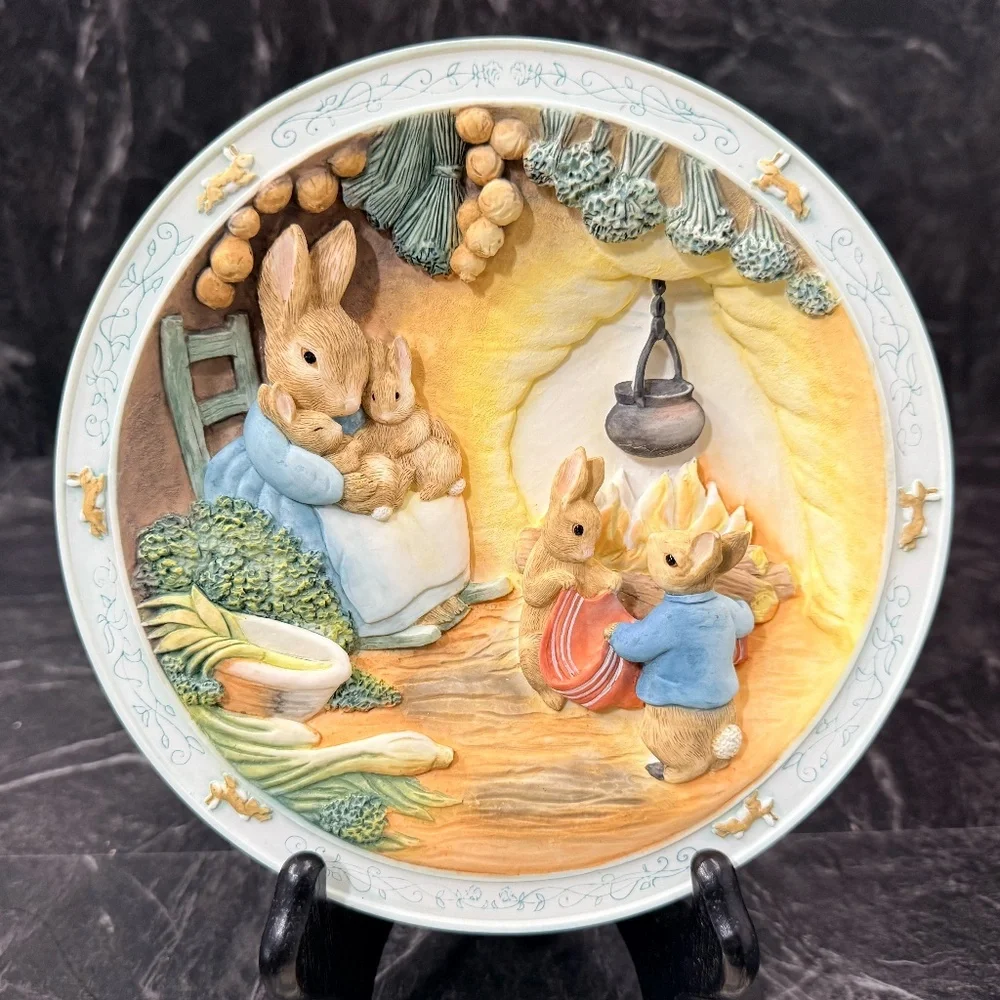 1994 THE BRADFORD EXCHANGE “Safely Home” Plate #A3117